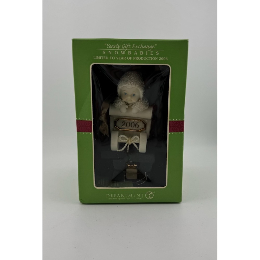 Department‎ 56 Snowbabies Yearly Gift Exchange 2006 Limited Edition